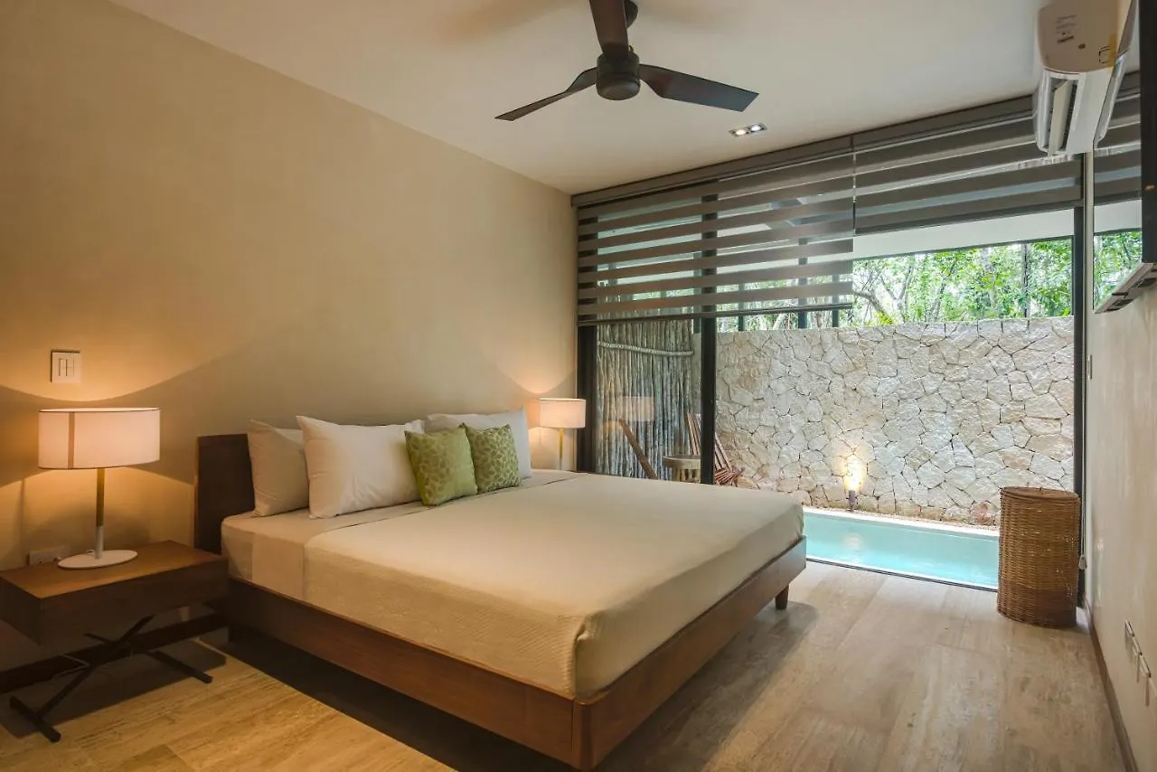 Beautiful Bungalos Luxury Apartment By Lockey In Gated Community At Aldea Zama Tulum