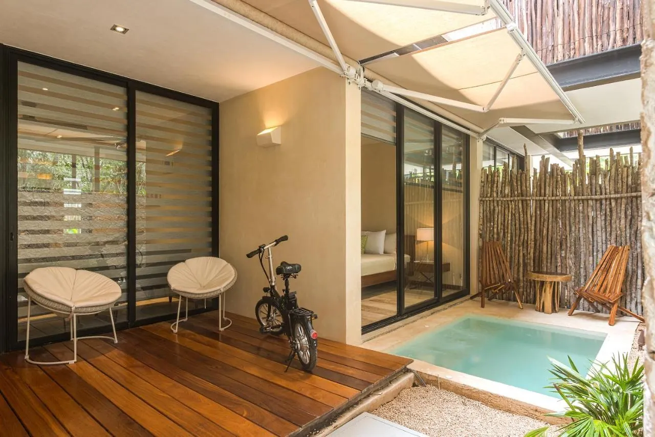 Beautiful Bungalos Luxury Apartment By Lockey In Gated Community At Aldea Zama Tulum