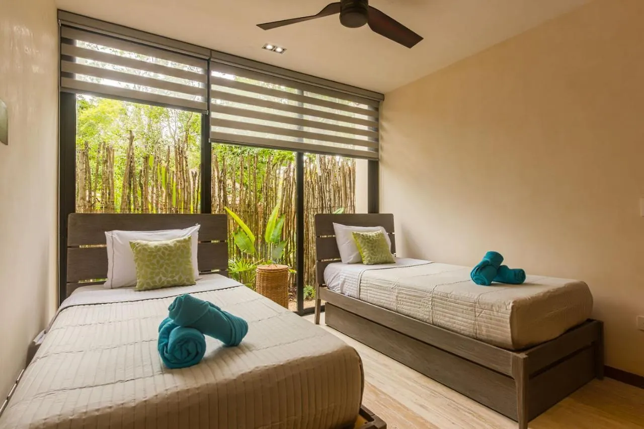 Beautiful Bungalos Luxury Apartment By Lockey In Gated Community At Aldea Zama Tulum Mexico