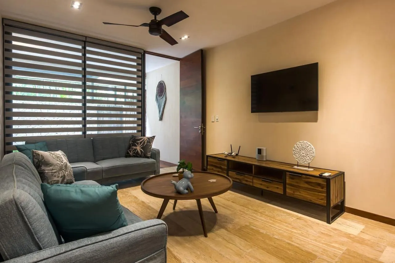 Beautiful Bungalos Luxury Apartment By Lockey In Gated Community At Aldea Zama Tulum