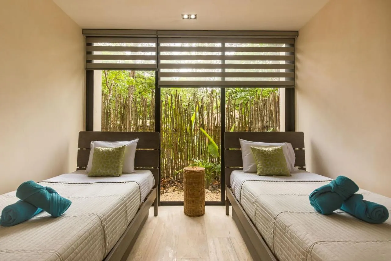 Beautiful Bungalos Luxury Apartment By Lockey In Gated Community At Aldea Zama Tulum
