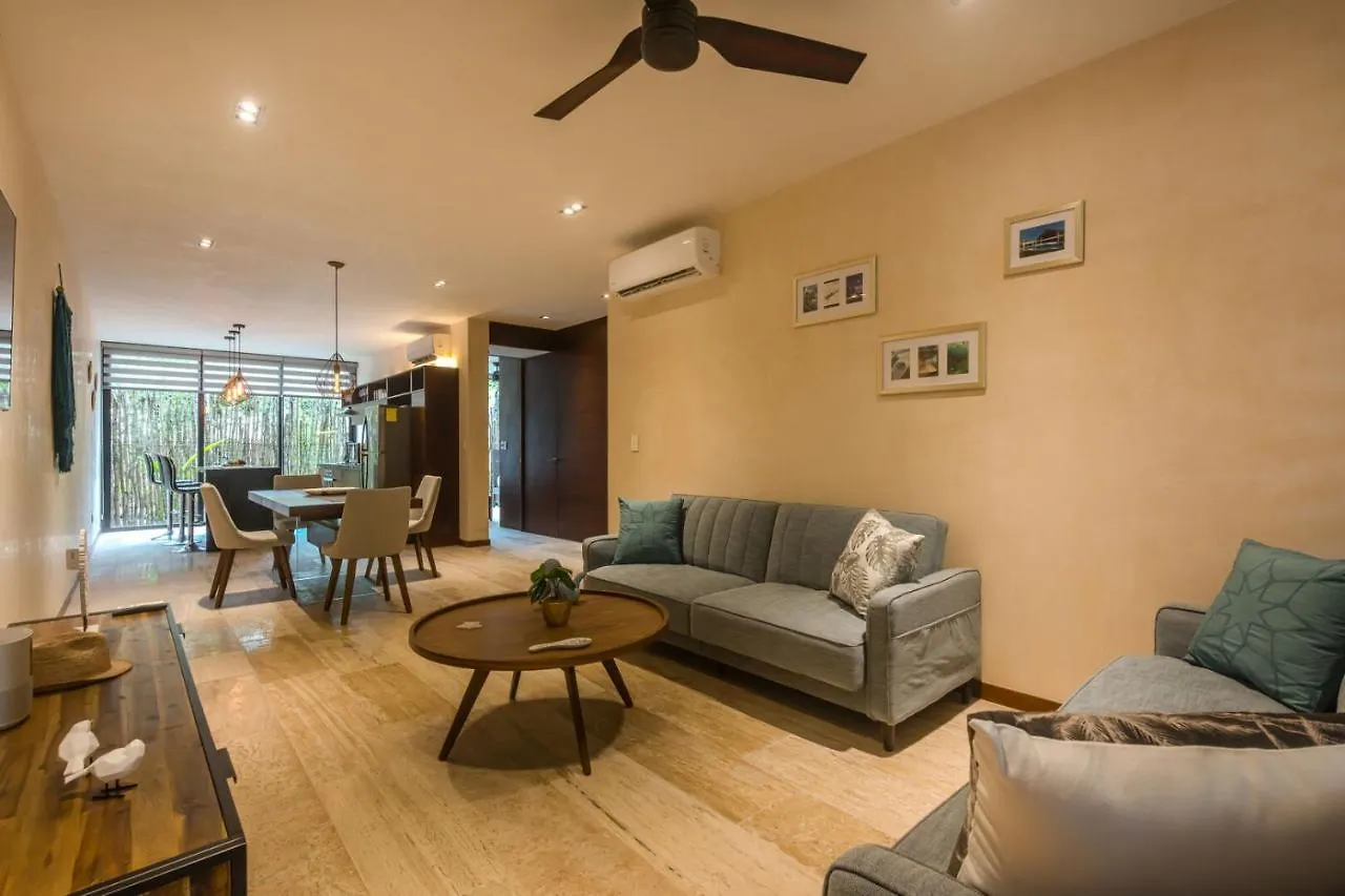 Beautiful Bungalos Luxury Apartment By Lockey In Gated Community At Aldea Zama Tulum 0*,  Mexico